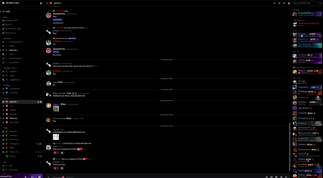 Discord Infrastructure